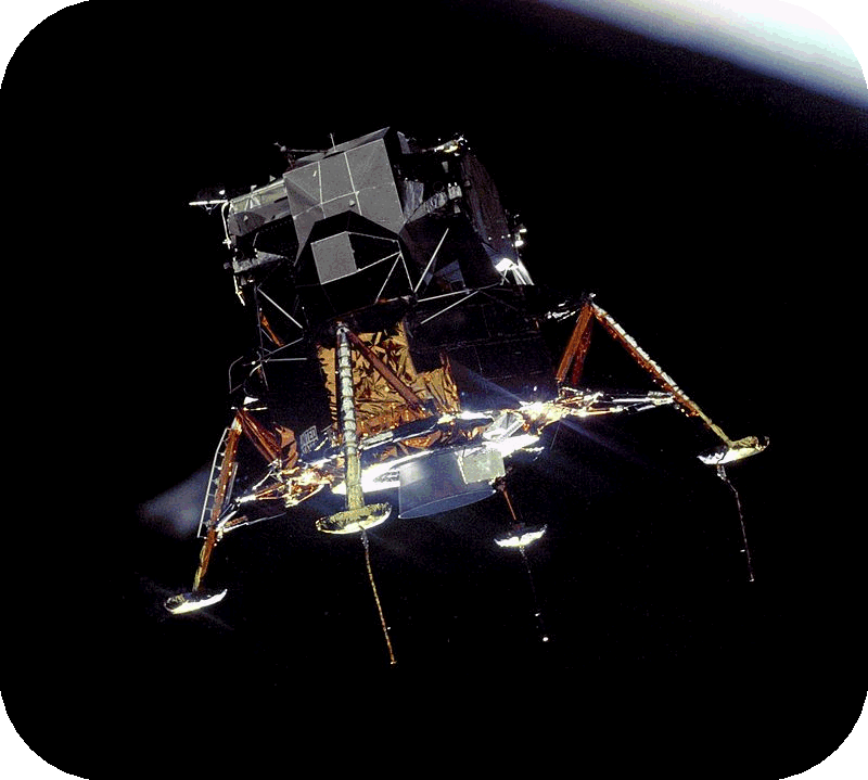 Apollo Lunar Lander from the RetroWeb Contact Light Website